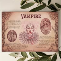 Image 1 of Vampire illustration