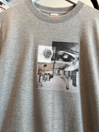 Image 2 of Yuhi Yoneda - Collage Tee [GREY]