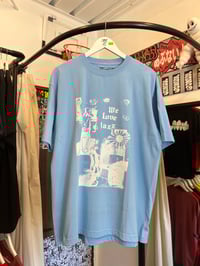 Image 1 of Studio Kushikatsu - 'We Love Jazz' Tee [LIGHT BLUE]
