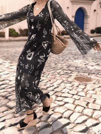 Image 4 of VESTIDO LARGO TUL POEMAS