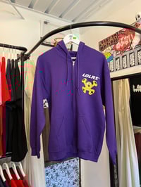 Image 1 of Lolas Hardware - Deadstock Zip Hoodie [PURPLE]