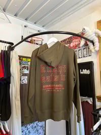 Image 2 of Studio Kushikatsu - Shop Zip Hoodie [OLIVE]