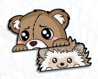 ハリネズミ BROWNY SKY