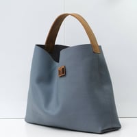 Image 4 of Ode to a Furoshiki in pebbled aqua