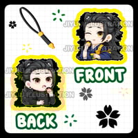 Geto NomNom Phone Charm