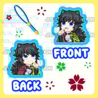 Giyuu NomNom Phone Charm