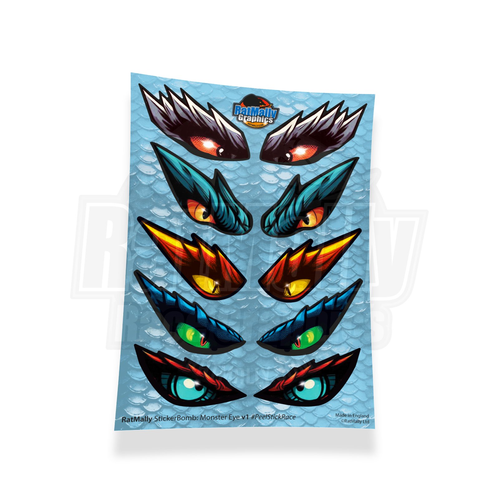 Monster StickerBomb / RatMally Graphics