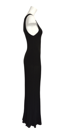 Image 5 of 1980s Sonia Rykiel black maxi dress