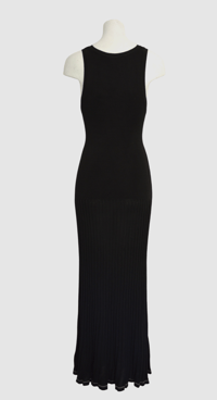 Image 7 of 1980s Sonia Rykiel black maxi dress