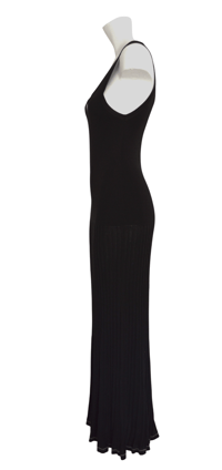 Image 8 of 1980s Sonia Rykiel black maxi dress