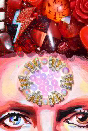 Image of BOWIE "STARDUST" Beaded