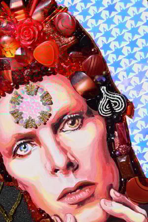 Image of BOWIE "STARDUST" Beaded