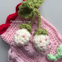 Image 2 of Strawberry Smiski Whimsy Bag 