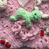 Image 3 of Strawberry Smiski Whimsy Bag 