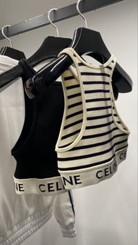 Image 7 of PRE ORDER Ribbed knit cropped top