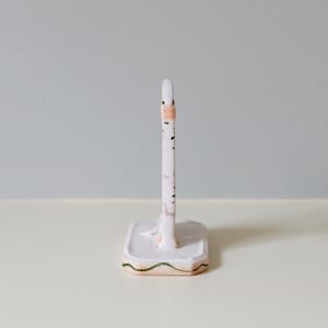 Image of Miniature Whippet Ornament - Chromium splattered