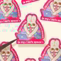 Image 1 of Comfort Shows Star Holographic Sticker