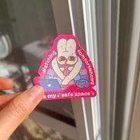 Image 2 of Comfort Shows Star Holographic Sticker