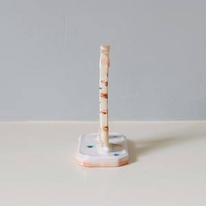 Image of Miniature Whippet Ornament - Light Brindle