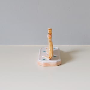 Image of Miniature Whippet Ornament - Fawn