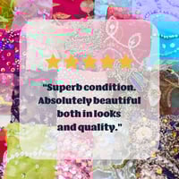 Image 2 of Embellished Sari Scraps - Saree Chiffon & Tulle