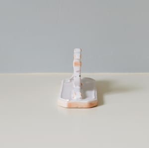 Image of Miniature Whippet Ornament - Chromium splat 