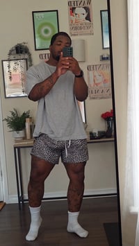 Image 1 of Premium leopard print shorts 