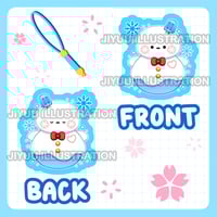 Zayne Snowman Phone Charm