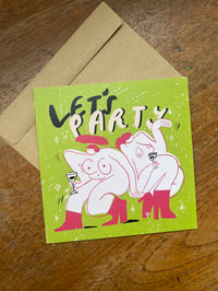 Image 4 of Let’s Party Celebration Card