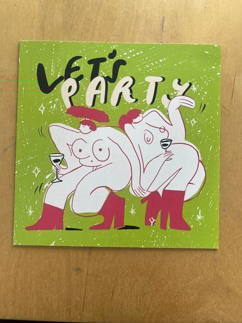 Image of Let’s Party Celebration Card