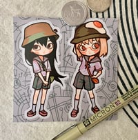 Image 1 of Shimeji Simulation sticker sheet