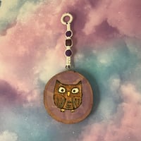 Image 1 of Wooden Owl Wall Decor