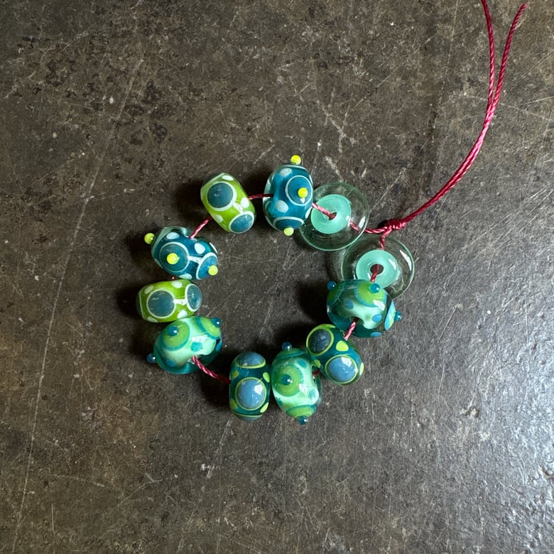 Image of Seafoam Mini Bead Collection
