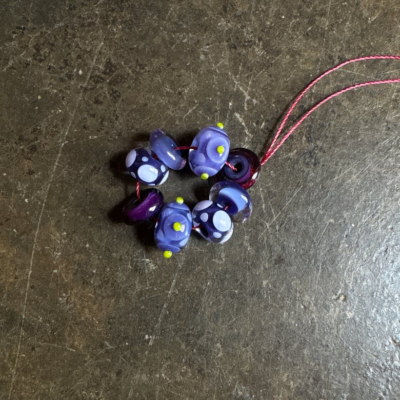 Image of Violet Mini Bead Collection 