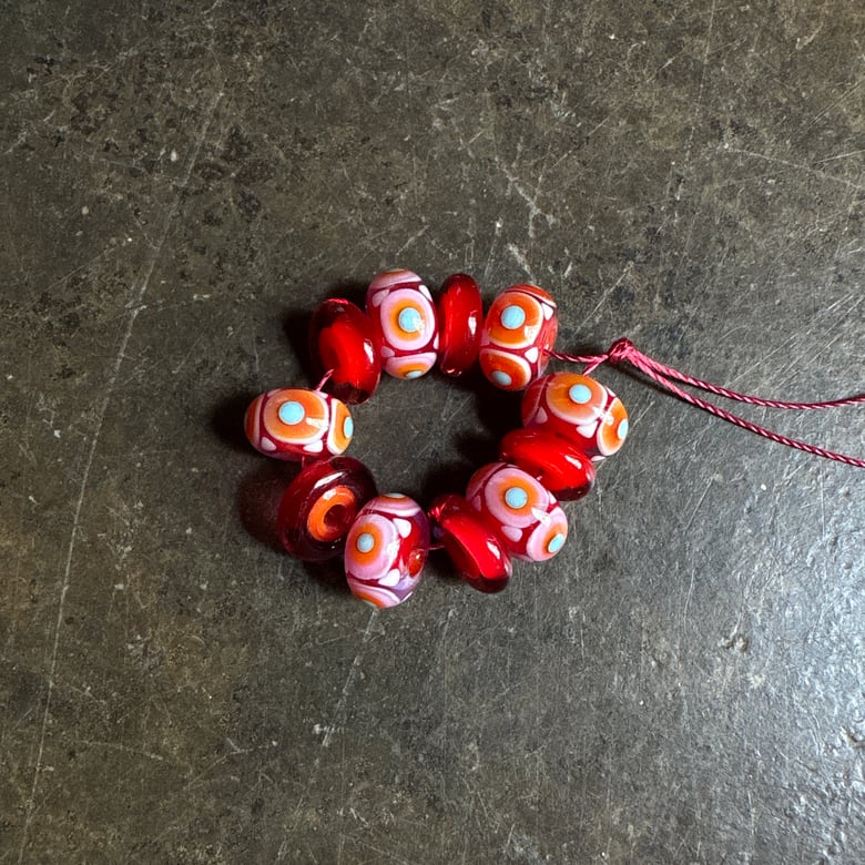 Image of Tangerine Mini Bead Collection