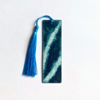 Blue Galaxy Bookmark