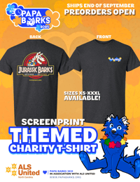 JURASSIC BARKS: Papa Barks 2025 T-Shirt (Preorder)