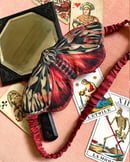 Image 1 of "Bloodstained Tiger Moth" Sleeping Eye Mask