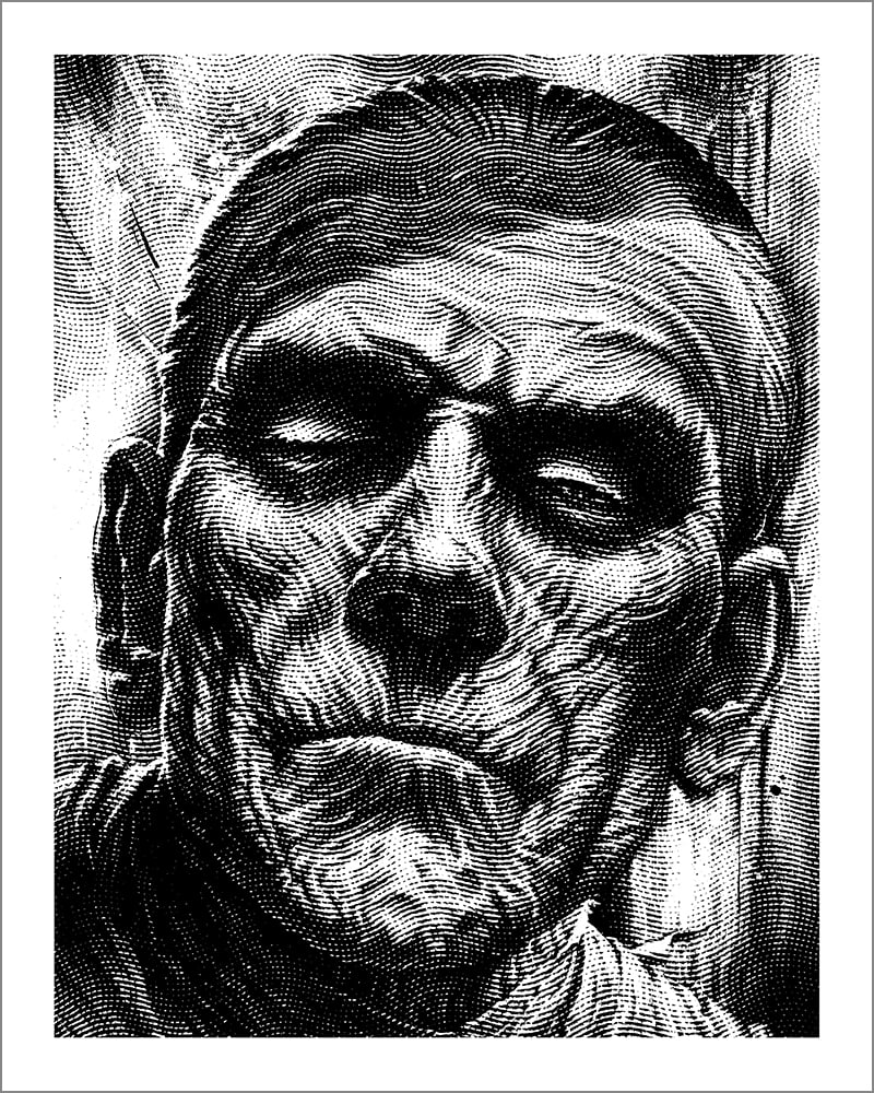 "Egyptian" - 8" x 10" limited edition letterpress