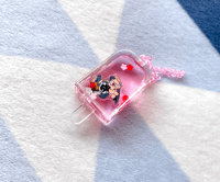 Ellie and Bate Liquid keychain