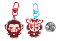 Image 3 of Horror Critters 2" Epoxy Acrylic Keychains