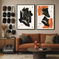 Image 5 of Sneaker Poster Air Jordan 4 x UNDEFEATED 2025