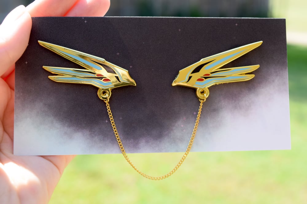 Image of Wings of Voltron Lapel Pin Set