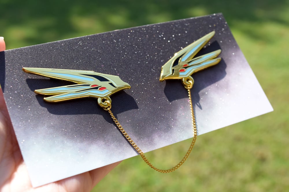 Image of Wings of Voltron Lapel Pin Set