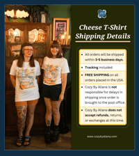 Image 5 of Cheese Collage T-Shirt