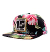 FM Hawaiian Flowers 5 Panel Hat 