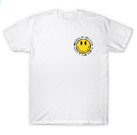 Image 3 of Melting Acid House Smiley Back Print T Shirt