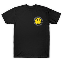 Image 2 of Melting Acid House Smiley Back Print T Shirt