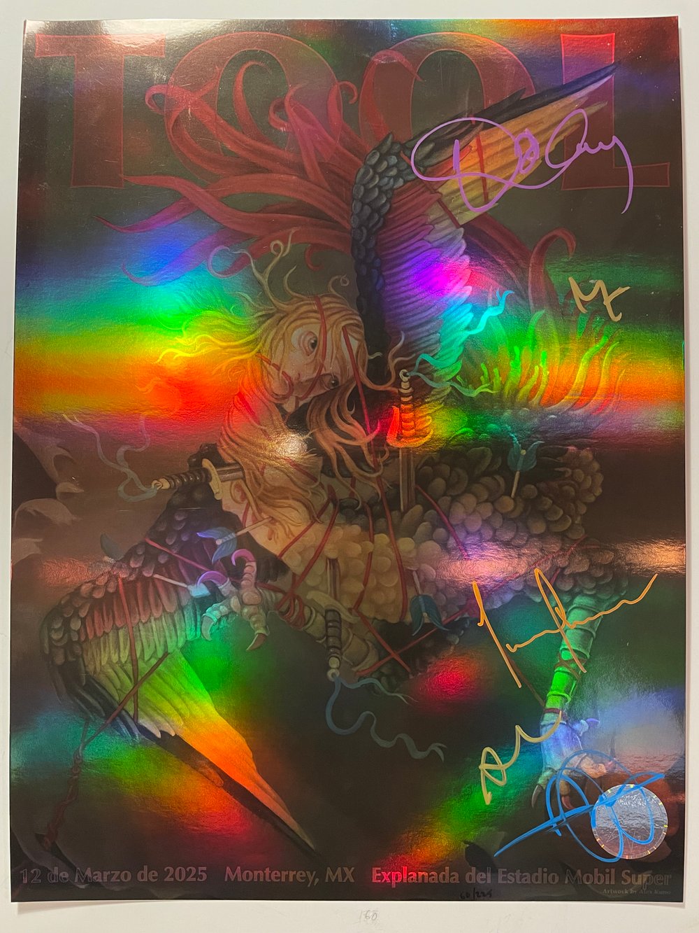 Image of Monterrey 2025 #60/225 (Band-Signed)