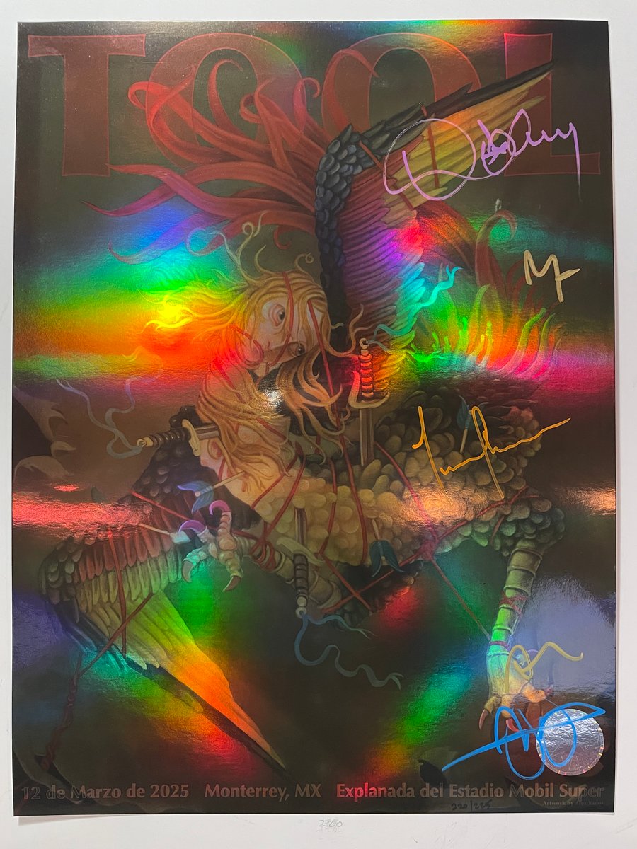 Image of Monterrey 2025 #220/225 (Band-Signed)